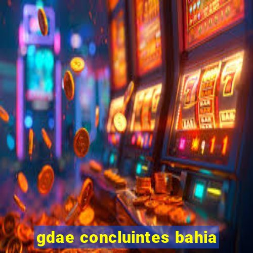 gdae concluintes bahia